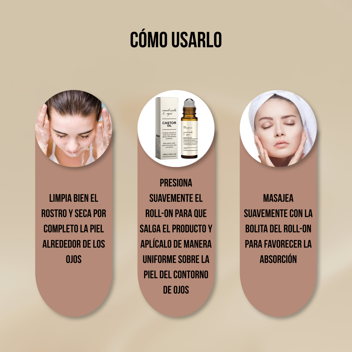 Castor Oil Eye Serum Anti-Wrinkle